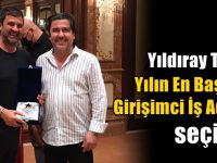 “Yılın En Başarılı Girişimci İş Adamı “seçildi!