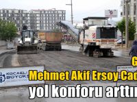 Gebze Mehmet Akif Ersoy Caddesi'ne onarım!