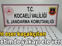 Gebze'de Tarihi eser kaçakçıları denetimde yakayı ele verdi