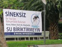 Büyükşehir’den önemli uyarı her yerde pankart astılar