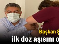 Şayir, ilk doz aşısını oldu