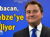 Babacan, Gebze'ye geliyor