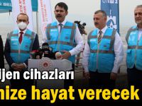 Oksijen cihazları denize hayat verecek