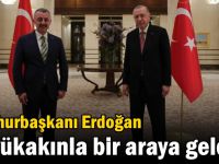 Cumhurbaşkanı Erdoğan Büyükakınla bir araya geldi