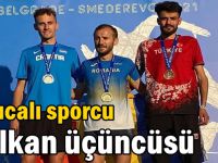 Darıcalı sporcu Balkan üçüncüsü