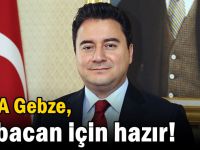 DEVA Gebze, Babacan için hazır!