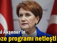 Akşener’in Kocaeli programı netleşti