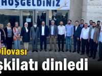 AK Dilovası teşkilatı dinledi