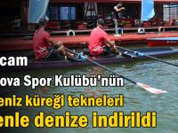 Şişecam Çayırova Spor Kulübü’nün İlk Deniz Küreği Tekneleri Törenle Denize İndirildi