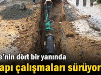 Gebze’nin dört bir yanında altyapı çalışmaları sürüyor