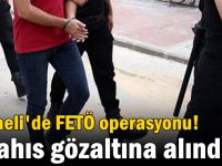 Kocaeli'de FETÖ operasyonu 5 şahıs gözaltına alındı