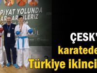ÇESK’ten karatede iki Türkiye ikinciliği