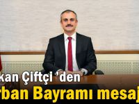 Başkan Çiftçi ’den Kurban Bayramı mesajı