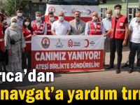 Darıca’dan Manavgat’a yardım tırı