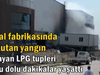 İnfilak eden LPG tüpleri korkuttu