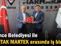 Derince Belediyesi ile TÜBİTAK MARTEK arasında iş birliği