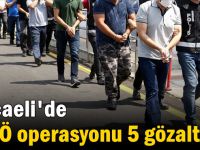 Kocaeli'de FETÖ operasyonu 5 gözaltı