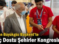 Başkan Büyükgöz Başkent’te  Genç Dostu Şehirler Kongresinde