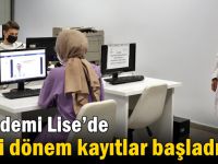 Akademi Lise’de yeni dönem kayıtlar başladı