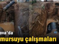 Çayırova'da yağmursuyu çalışması