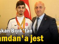 O tesise Şamdan'ın adı verilecek