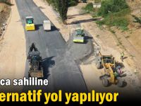 Darıca sahiline alternatif yol yapılıyor