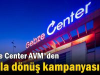 Gebze Center AVM'den okula dönüş kampanyası