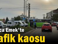 Darıca Emek'te trafik kaosu