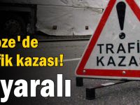 Gebze'de trafik kazası! 3 yaralı