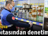 Zabıtadan market denetimi