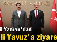 Vekil Yaman'dan vali Yavuz'a ziyaret