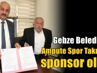 Gebze Belediyesi Ampute Takımına sponsor oldu