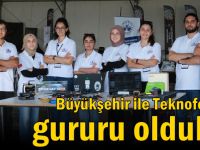 Büyükşehir ile Teknofest’in gururu oldular