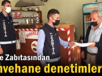 Zabıtadan kahvehane denetimleri