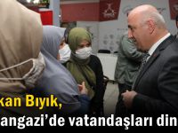 Bıyık, Osmangazi’de vatandaşları dinledi