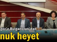 Büyükgöz'e Bulgaristan'dan konuk heyet