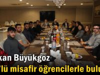 Başkan Büyükgöz GTÜ’lü misafir öğrencilerle buluştu