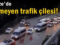 Dr. Zeki Acar Caddesi’ndeki trafik çilesi bitmiyor!