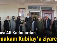 Dilovası AK Kadınlardan Kaymakam Kubilay'a ziyaret