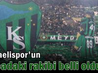 Kocaelispor'un kupadaki rakibi belli oldu