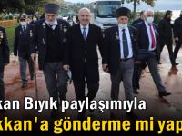 Şehit ve gazilerimizin başımızın üstünde yeri var