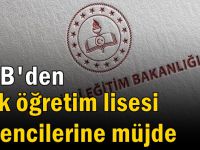 MEB'den açık öğretim lisesi öğrencilerine müjde