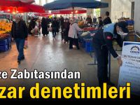 Zabıtadan pazar denetimleri