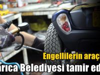 Engellilerin araçlarını Darıca Belediyesi tamir ediyor