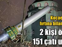 Kocaeli’nin 'fırtına' bilançosu…