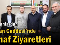 Başkanlardan Doğan Caddesi’nde Esnaf Ziyaretleri