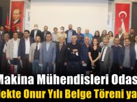 Makine Mühendisleri Odası’ndan meslekte onur yılı töreni