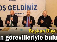 Başkan Büyükgöz din görevlileriyle buluştu