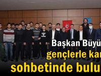 Başkan Büyükgöz gençlerle  kariyer sohbetinde buluştu