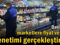 Darıca’da marketlere fiyat ve stok denetimi gerçekleştirildi